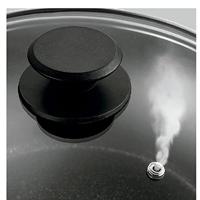 Casserolepan met deksel Fagor VIVANT 20 NEGRA Zwart Aluminium 6 L - thumbnail