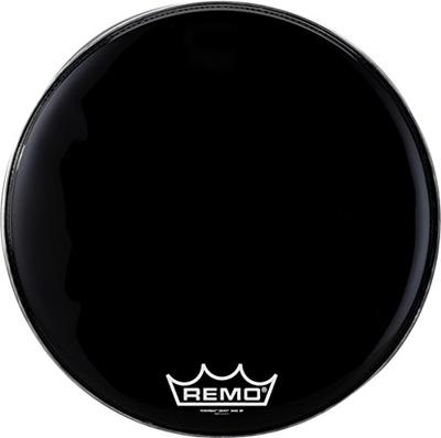 Remo PM-1422-MP Ebony Powermax 22 inch marching-bassdrumvel Remo PM-1422-MP Ebony Powermax 22 inch marching-bassdrumvel