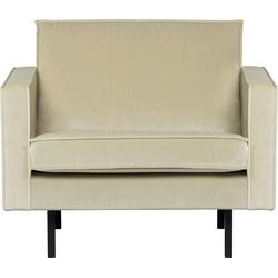 WOOOD Fauteuil 'Rodeo' Velvet, kleur Pistache