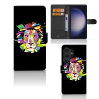 Samsung Galaxy S24 Ultra Leuk Hoesje Lion Color - thumbnail