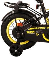 Volare thombike kinderfiets - jongens - 12 inch - zwart geel - twee handremmen - thumbnail