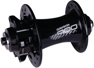 SRAM voornaaf "900" fr.hub 900 alu 24h black