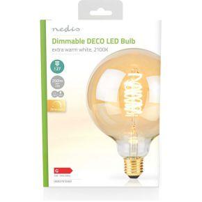 LED-Filamentlamp E27 | G125 | 3.8 W | 250 lm | 2100 K | Extra Warm Wit | Aantal lampen in verpakking: 1 Stuks LED-Filamentlamp E27 | G125 | 3.8 W | 250 lm | 2100 K | Extra Warm Wit | Aantal lampen in verpakking: 1 Stuks