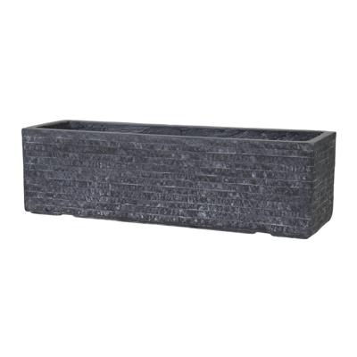 Bloempot Balkonbak Utah l60b17h17 grafiet Fiberclay clayfibre MCollections - Mcollections Bloempot Balkonbak Utah l60b17h17 grafiet Fiberclay clayfibre MCollections - Mcollections