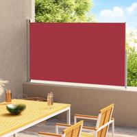 Tuinscherm uittrekbaar 180x300 cm rood - thumbnail