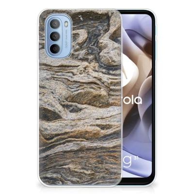 Motorola Moto G31 | G41 | TPU | Siliconen hoesje | Steen Motorola Moto G31 | G41 | TPU | Siliconen hoesje | Steen