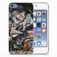 Apple iPod Touch 5 | 6 | Siliconen hoesje | met foto Badges - thumbnail