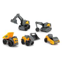 Dickie Toys Volvo Constructie Voertuigen 5 Stuks - thumbnail