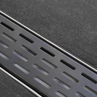 Rooster tbv Douchegoot Easy Drain Fixt-1 Black 80cm
