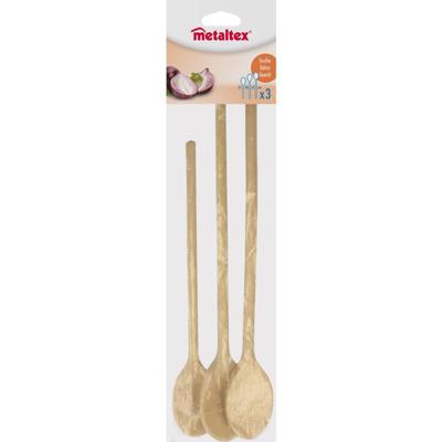 Metaltex pollepelset 3-delig 25/30/32 cm Metaltex pollepelset 3-delig 25/30/32 cm