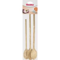 Metaltex pollepelset 3-delig 25/30/32 cm - thumbnail