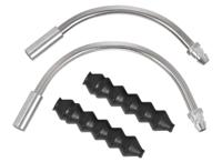 Katana v-brake boot and inner cable lead unit set front + rear - thumbnail