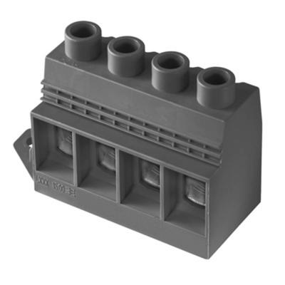 Weidmüller 1047460000 Klemschroefblok 35 mm² Aantal polen 3 Zwart 1 stuk(s)