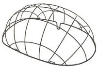 Basil pasja - koepel - 45 cm - zwart - thumbnail