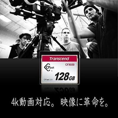 Transcend CFX650 CFast-kaart 128 GB