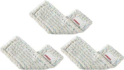 Leifheit Profi Overtrek Vloerwisser XL 42 cm Gevouwen Cotton Plus Set van 4