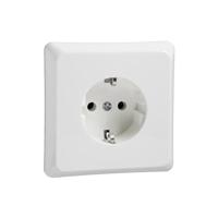 ELSO stopcontact 515404 2-voudig 16A RENOVATIE zuiver wit 1 stuk(s) - thumbnail