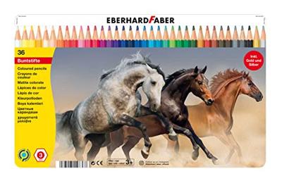 Eberhard Faber EF-514836 Kleurpotloden Classic Metaaletui A 36 Stuks