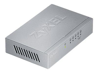 Zyxel ES-105A Unmanaged Fast Ethernet (10/100) Zilver Zyxel ES-105A Unmanaged Fast Ethernet (10/100) Zilver