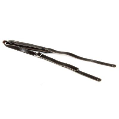 Fazley LETA VGSN-LB vintage gitaarband leder lichtbruin