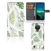 Nokia 1.4 Hoesje Leaves - thumbnail