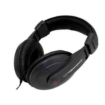 Esperanza EH120 headphones/headset Hoofdtelefoons Hoofdband Zwart