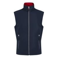 Ragetta RG925 Ascender 2-Layer Softshell Bodywarmer - Navy/Classic Red - S - thumbnail