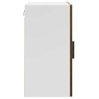 Keukenwandkast Porto bewerkt hout bruin eikenkleur - thumbnail