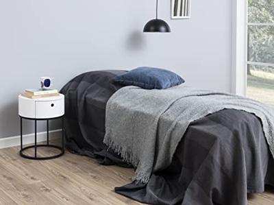 Bendt Rond Nachtkastje 'Gaga' met lade, kleur Wit