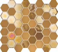 Mozaiek Valencia Hexagon Mosterd 4,3x5,0 - thumbnail