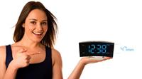 Technoline WT 46 - wekkerradio met blauwe LED-display - thumbnail