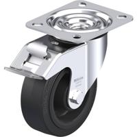 Blickle LE-POEV 100R-FI Zwenkwiel met rem Wieldiameter: 100 mm Draagvermogen (max.): 150 kg 1 stuk(s) - thumbnail