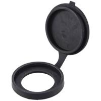 TRU COMPONENTS TC-11980472 Beschermkap voor Ø 22 mm inbouwbus IP65 Zwart 43 x 7.2 Inhoud: 1 stuk(s) - thumbnail