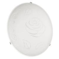 Eglo PlafondlampMars 1 24,5cm leaf wit - 89238 - thumbnail