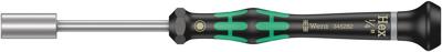 Wera 2069 Dopschroevendraaier Elektronica en fijnmechanica Sleutelbreedte (inch): 1/4 inch