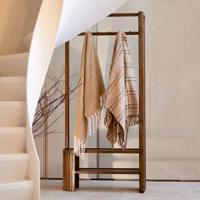 Light & Living Kledingrek / Staande Kapstok 'Gaios' Acaciahout, 180 x 85cm - thumbnail