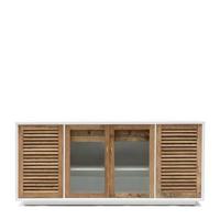 Rivièra Maison Dressoir 'Lake House' Eikenhout en glas, 194cm - thumbnail