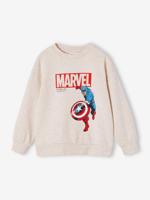 Jongenssweater Captain America Avengers Marvel® gemêleerd beige - thumbnail