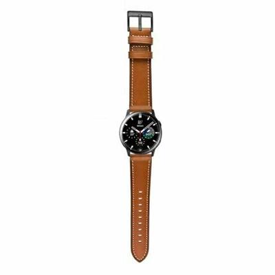 lederen bandje - Bruin - Xiaomi Redmi Watch 5 Active / Redmi Watch 5 Lite lederen bandje - Bruin - Xiaomi Redmi Watch 5 Active / Redmi Watch 5 Lite