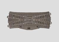 H0 Märklin C-rails (met ballastbed) 24624 Engels wissel 188.3 mm 1 stuk(s) - thumbnail