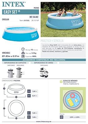 Intex Easy Set 28101NP Zwembad 183x51cm - thumbnail