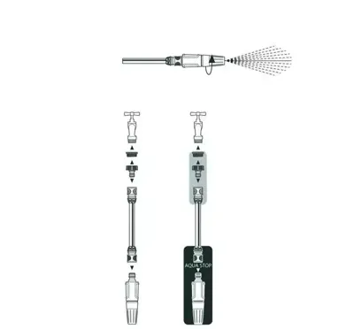 Gardena Gardena System Startset E50 - Tuinspuit Met Aansluit Koppelingen