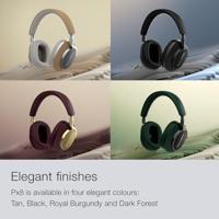 Bowers & Wilkins PX8 vlaggenschip over-ear hoofdtelefoon met ruisonderdrukking, draadloos, Bluetooth 5.0 en snel opladen, 30 uur hoge resolutie afspelen en geïntegreerde microfoon - bosgroen - thumbnail