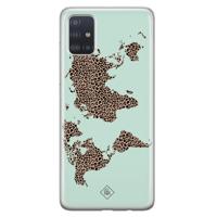 Samsung Galaxy A51 siliconen hoesje - Wild world - thumbnail