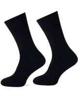 Heren katoenen sokken 1 paar - Naadloze sokken - Zachte kousen - zwart, blauwe, huidskleur - Witte sokken - thumbnail