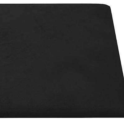VidaXL Wandpanelen 12 st 1,08 m² 30x30 cm fluweel zwart - thumbnail