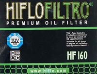 HIFLOFILTRO oliefilter oil filter hf-160 - thumbnail