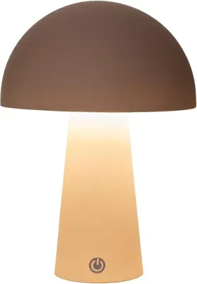 Anna's Collection draadloze ronde lamp 15 x 21cm, zand