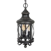 Romantica 3-lichts Kettinglamp Oud Bruin - thumbnail