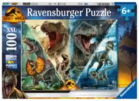 Ravensburger - jurassic world dominion legpuzzel xxl 100st. - thumbnail
